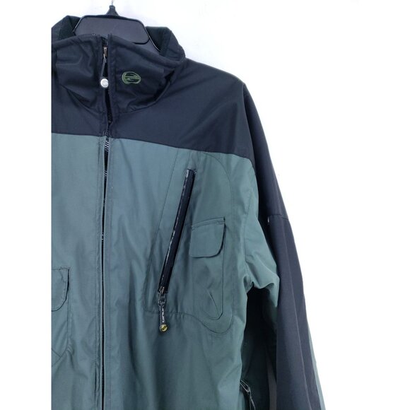 Liquid Insulated Snow Jacket Men's Size Small Gray Bushwacker 4000mm - Picture 6 of 10